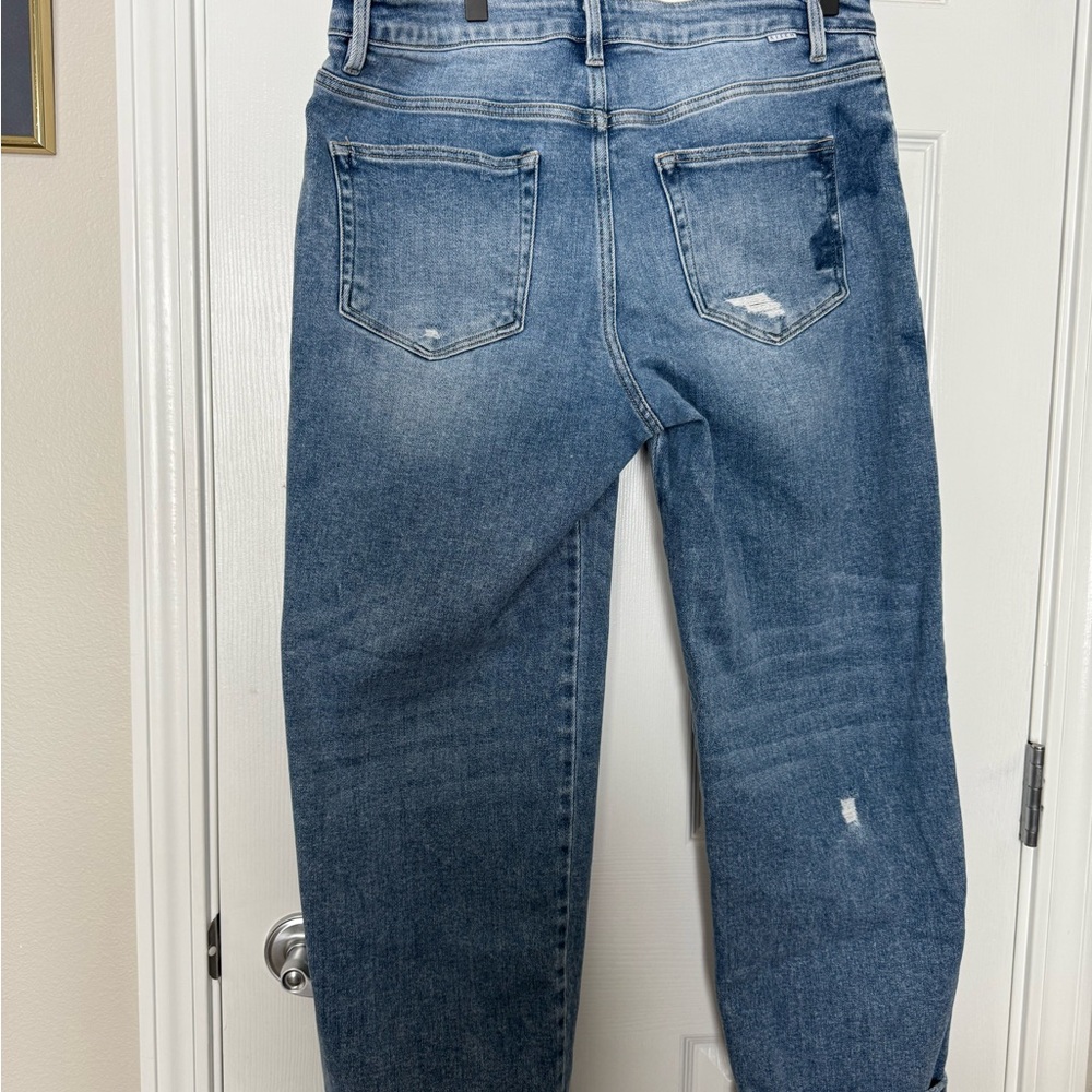 Risen Celeste High Rise Shadow Star Boyfriend Jeans EUC 11/30 - Picture 11 of 13